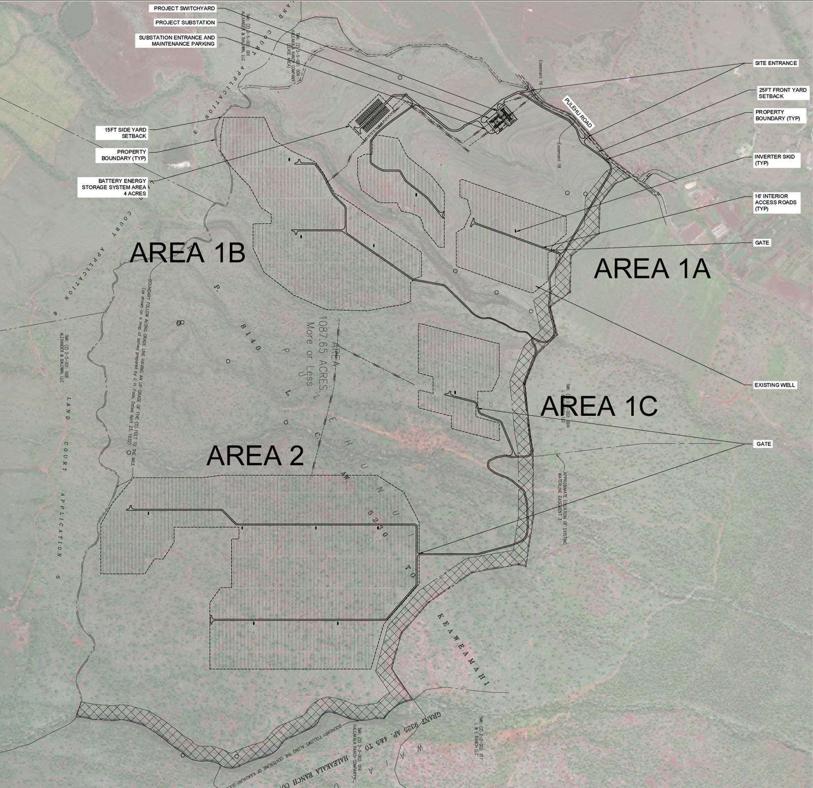 Pulehu Solar Preliminary Layout